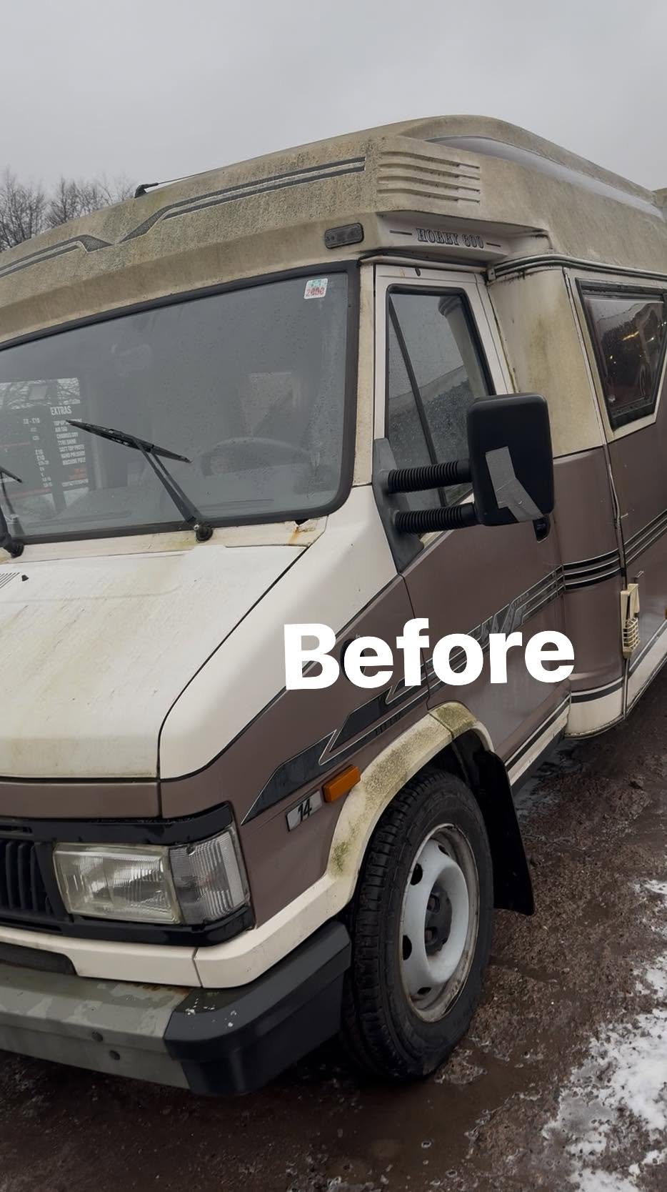 Hobby 600 Motorhome before