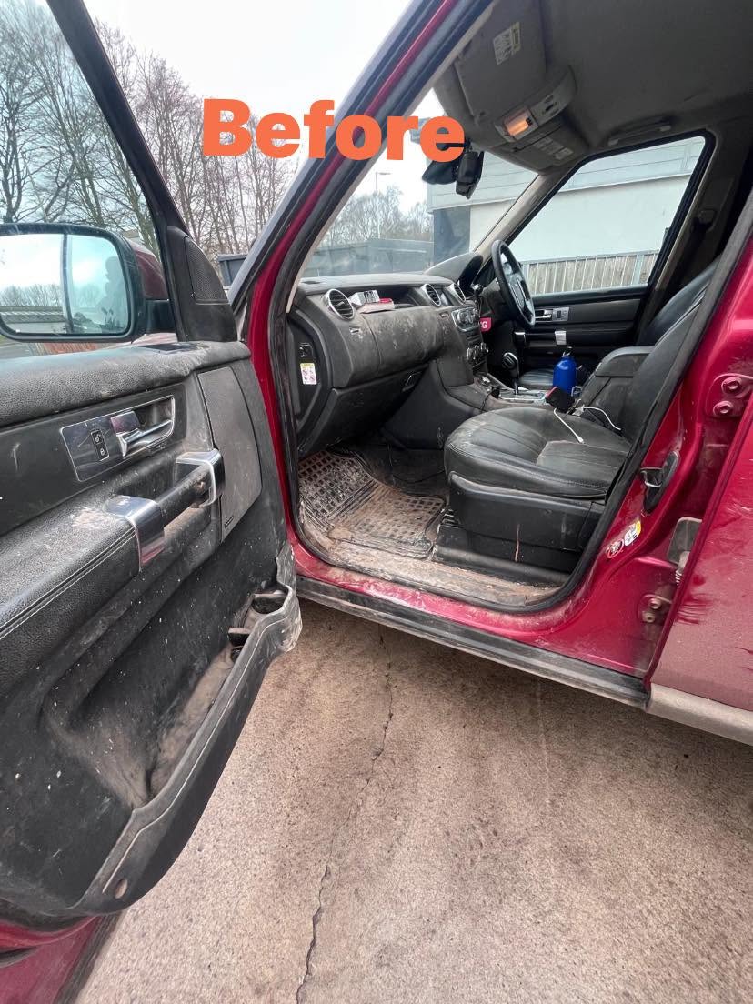 Land Rover Discovery before