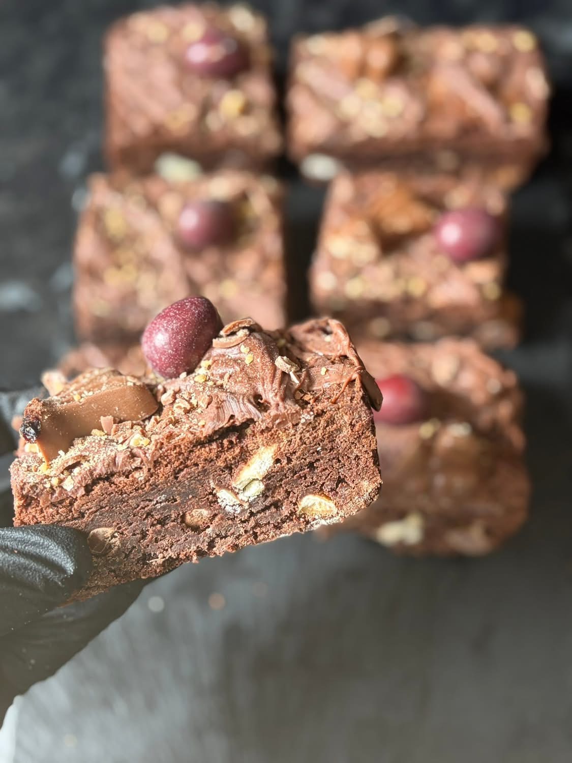 Loaded chocolate brownie